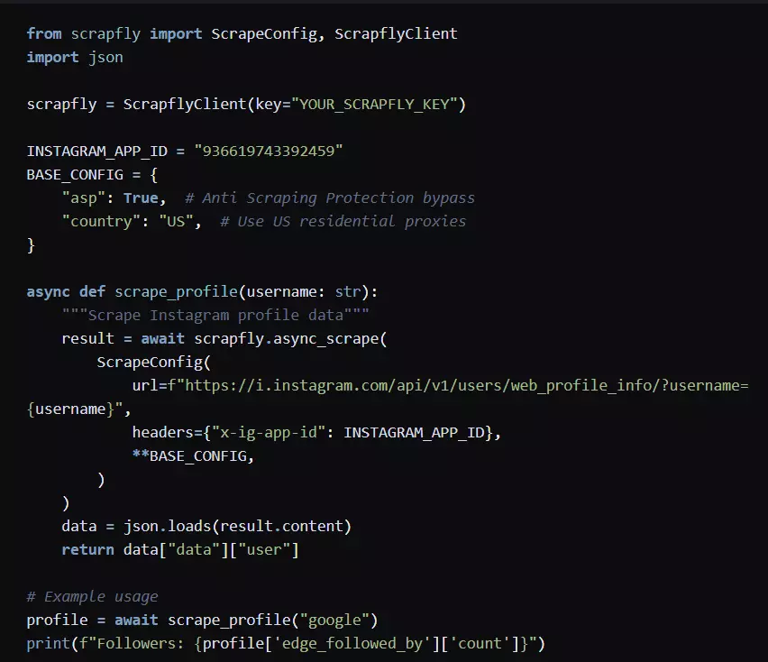 2 ways to scrape Instagram profiles - Use a ready-made scraper image11