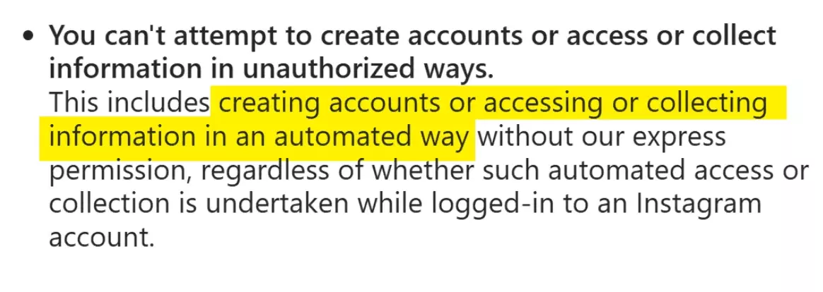 Is it legal to scrape Instagram profiles? image3