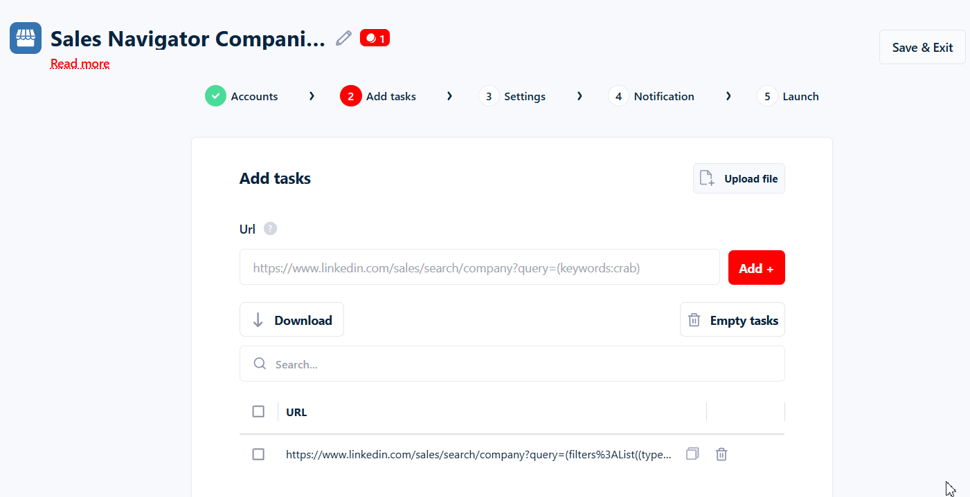 My top 2 favorite Sales Navigator Companies Scrapers - What you’ll love about Lobstr.io image13