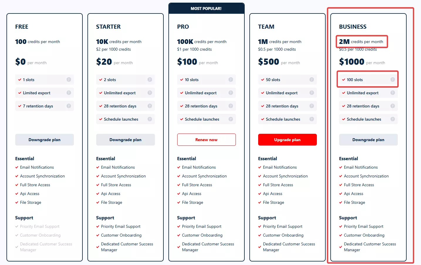 Update #3 – New Pricing plan for higher volumes 💰
