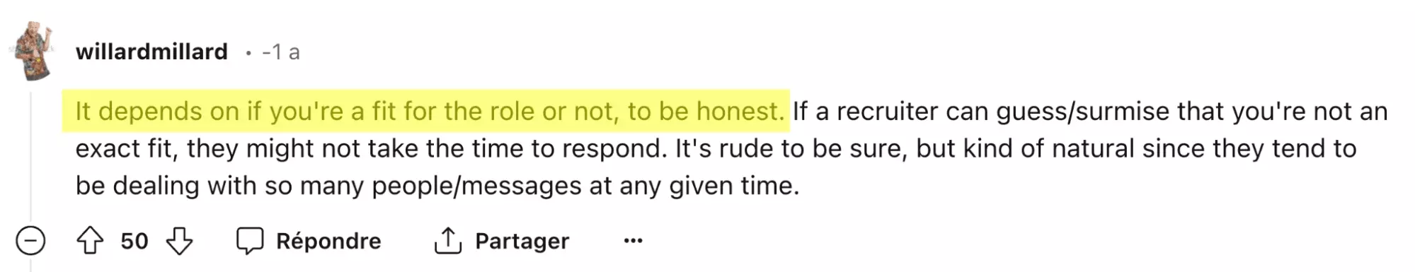 it depends if you are a fit for the role reddit thread comment recruiter - image23.png