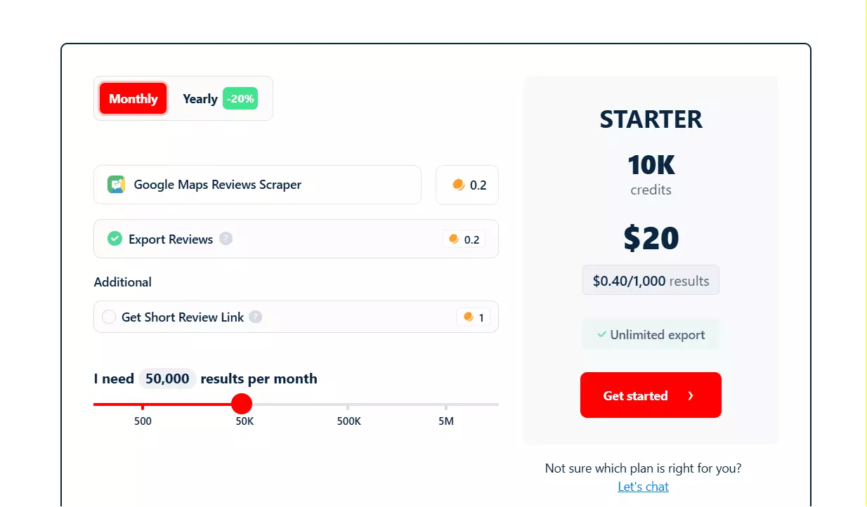 Pricing