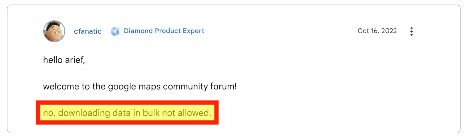 respone in google discussion bulk data downloading not allowed - image18.png