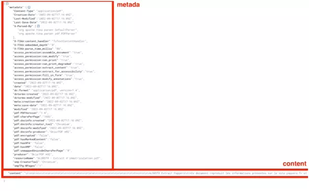 How to scrape PDFs with Python3 and Tika library?